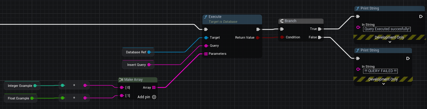 Insert Query Example